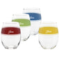 15 oz. Fiesta® Frame Stemless Wine Bright – Set of 4