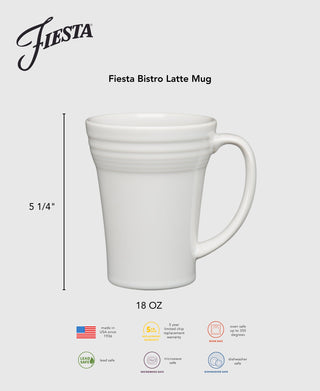 Fiesta 18 OZ Bistro Latte Mug