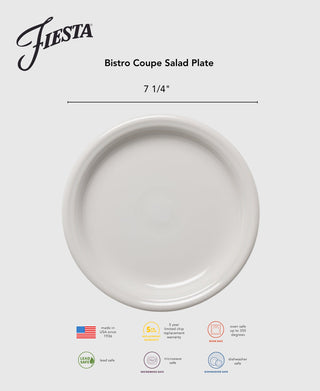 Bistro Coupe 7 1/4 Inch Salad Plate