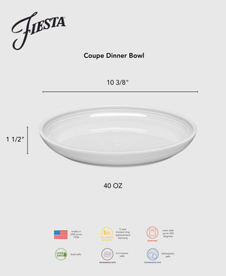 Coupe 10 3/8 Inch Dinner Bowl 40 OZ