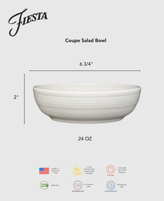 Coupe 6 3/4 Inch Salad Bowl 24 OZ