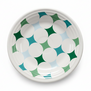 Fiesta Aegean Kaleido Circles Plate with Gloss