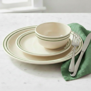 Jade Band Place Setting - Darker