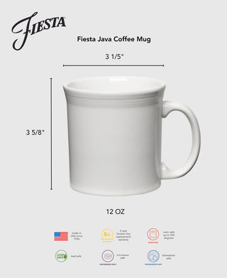 Fiesta 12 OZ Java Coffee Mug