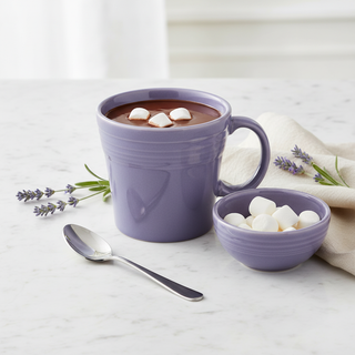 Lavender Tapered Mug - Smaller Bowl, Fewer Marshmallows