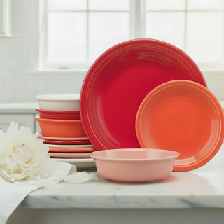 Pink & Red Dinnerware - Smaller Napkin