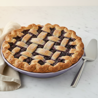 Rustic Imperfect Blackberry Pie