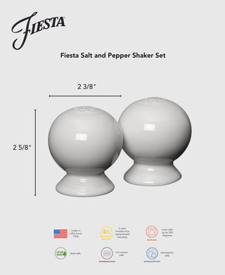 Fiesta 2 5/8 Inch Salt and Pepper Shaker Set