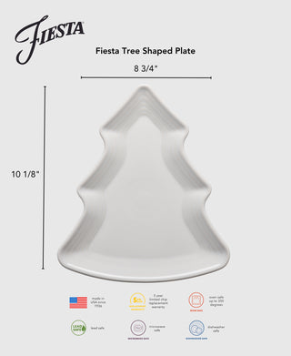 Fiesta Tree Shaped Plate 10 1/8 Inch