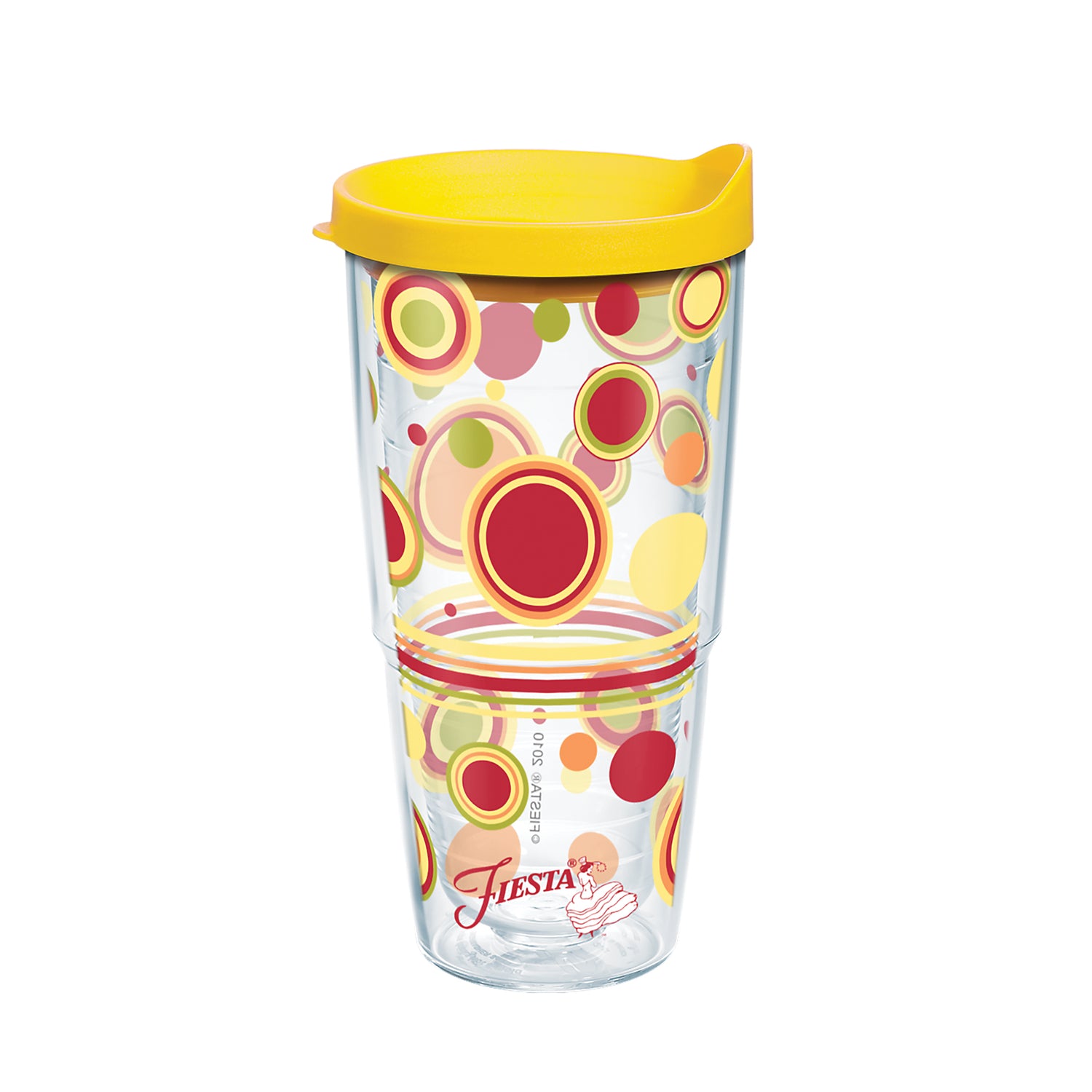 Fiesta® Stripes Sunny 24 oz Tumbler with Yellow Lid – Fiesta Factory Direct