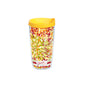 Fiesta® Calypso Sunny 16 oz Tumbler with Yellow Lid, Tervis Tumbler - Fiesta Factory Direct by Homer Laughlin China.  Dinnerware proudly made in the USA.  
