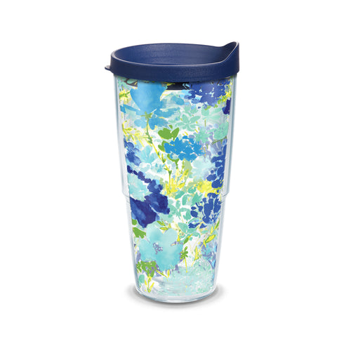 Fiesta® Meadow Floral 24 oz Tumbler with Lid