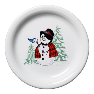 Retired Snowlady Bistro Coupe 1/4 Inch Appetizer Plate