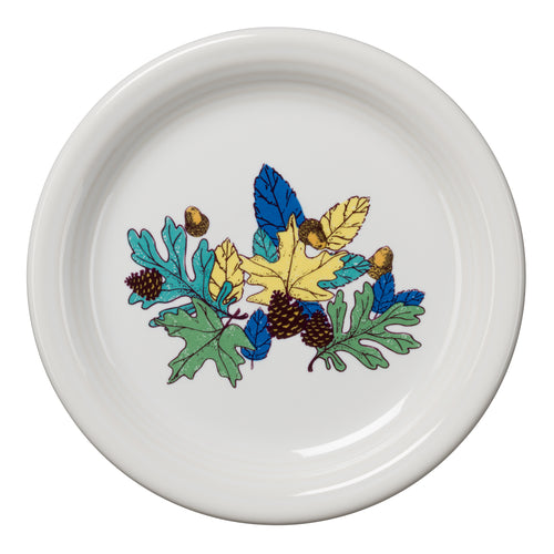 Blue Fall Fantasy Appetizer Plate, fiestaÂ® Blue Fall Fantasy - Fiesta Factory Direct by Homer Laughlin China.  Dinnerware proudly made in the USA.  
