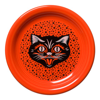 Black Cat Bistro Coupe 6 1/4 Inch Appetizer Plate