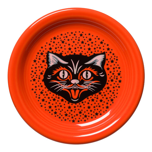 Black Cat Appetizer Plate