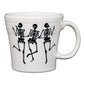 Trio of Skeletons Tapered Mug, fiestaÂ® halloween - Fiesta Factory Direct by Homer Laughlin China.  Dinnerware proudly made in the USA.  