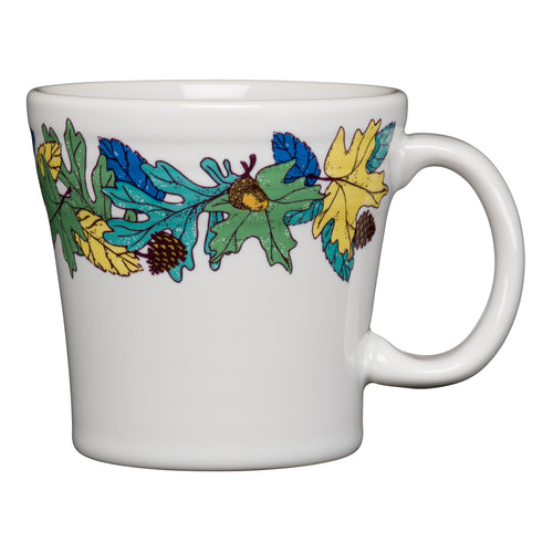 Blue Fall Fantasy Tapered Mug, fiestaÂ® Blue Fall Fantasy - Fiesta Factory Direct by Homer Laughlin China.  Dinnerware proudly made in the USA.  