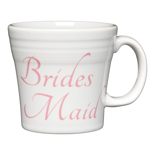 Tapered Mug Bridesmaid, fiestaÂ® Bridal - Fiesta Factory Direct by Homer Laughlin China.  Dinnerware proudly made in the USA.  