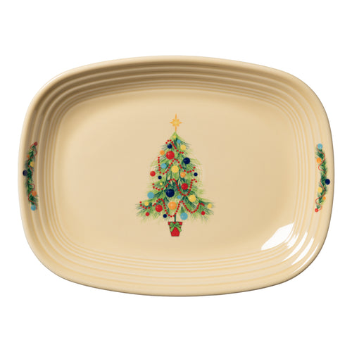 Christmas Tree Rectangular Platter