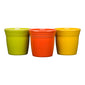 Flower Pot Set, countertop accessories - Fiesta Factory Direct by Homer Laughlin China.  Dinnerware proudly made in the USA.  