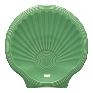 meadow green fiesta shell plate made in the USA