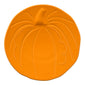 butterscotch orange Fiesta pumpkin shaped embossed plate made in the usa