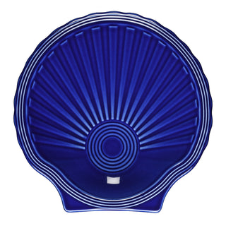 twilight blue fiesta shell plate made in the USA