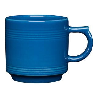 lapis blue fiesta stacking mug made in the USA