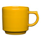 daffodil yellow fiesta stacking mug made in the USA