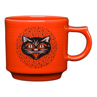 Black Cat 16 OZ Stackable Mug