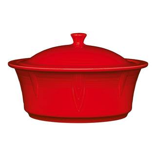 Large 10 Inch Round Covered Casserole 2.8 Quart