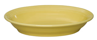 sunflower yellow fiesta oval serving bowl made in the usa
