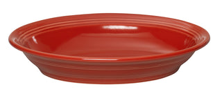 scarlet red fiesta oval serving bowl made in the usa