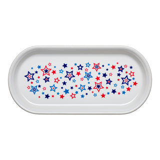 Small Bread Tray Americana Stars, fiestaÂ® Americana Stars - Fiesta Factory Direct by Homer Laughlin China.  Dinnerware proudly made in the USA.  