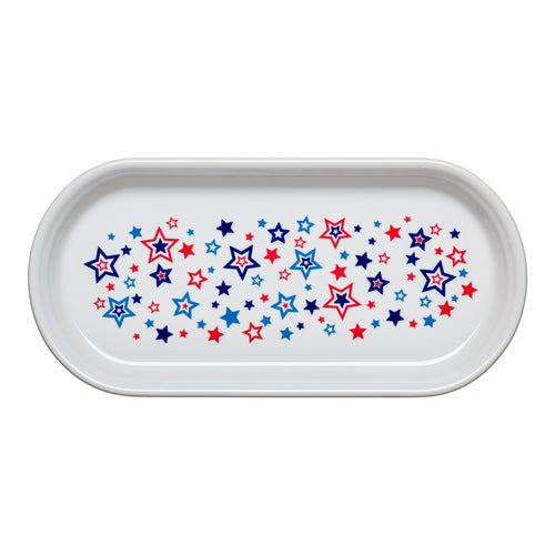 Small Bread Tray Americana Stars, fiestaÂ® Americana Stars - Fiesta Factory Direct by Homer Laughlin China.  Dinnerware proudly made in the USA.  