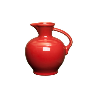 scarlet red Fiesta Carafe pitcher jug made in the USA