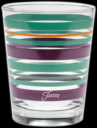 15 oz. Fiesta® Desert Sunset Stripes Tapered Double Old Fashion – Set of 4