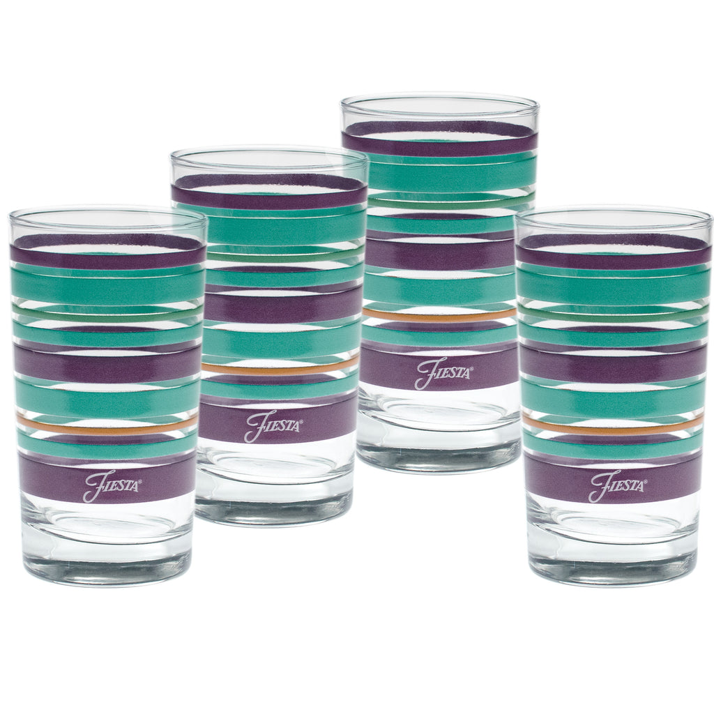 7 oz. Fiesta® Desert Sunset Stripes Juice Glass – Set of 4