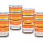 7 oz. Fiesta® Sienna Sunset Stripes Juice Glass – Set of 4