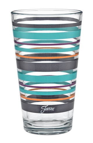 16 oz. Fiesta® Stormy Sunset Stripes Cooler – Set of 4