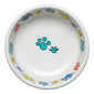 Scatter Print Cat Paws Bowl Small, fiestaÂ® Pet Ware - Fiesta Factory Direct by Homer Laughlin China.  Dinnerware proudly made in the USA.  