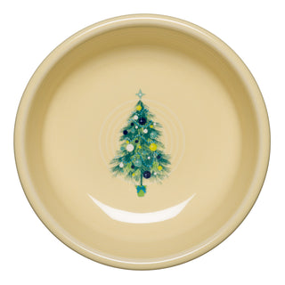 Small Blue Christmas Tree Bowl, fiestaÂ® Blue Christmas tree - Fiesta Factory Direct by Homer Laughlin China.  Dinnerware proudly made in the USA.  