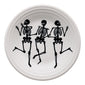 Trio of Skeletons Luncheon Plate, fiestaÂ® halloween - Fiesta Factory Direct by Homer Laughlin China.  Dinnerware proudly made in the USA.  