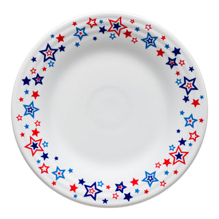 Americana Stars Luncheon Plate, fiestaÂ® Americana Stars - Fiesta Factory Direct by Homer Laughlin China.  Dinnerware proudly made in the USA.  