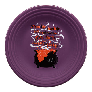 Halloween Cauldron Luncheon Plate