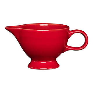 scarlet red fiesta individual creamer made in the USA