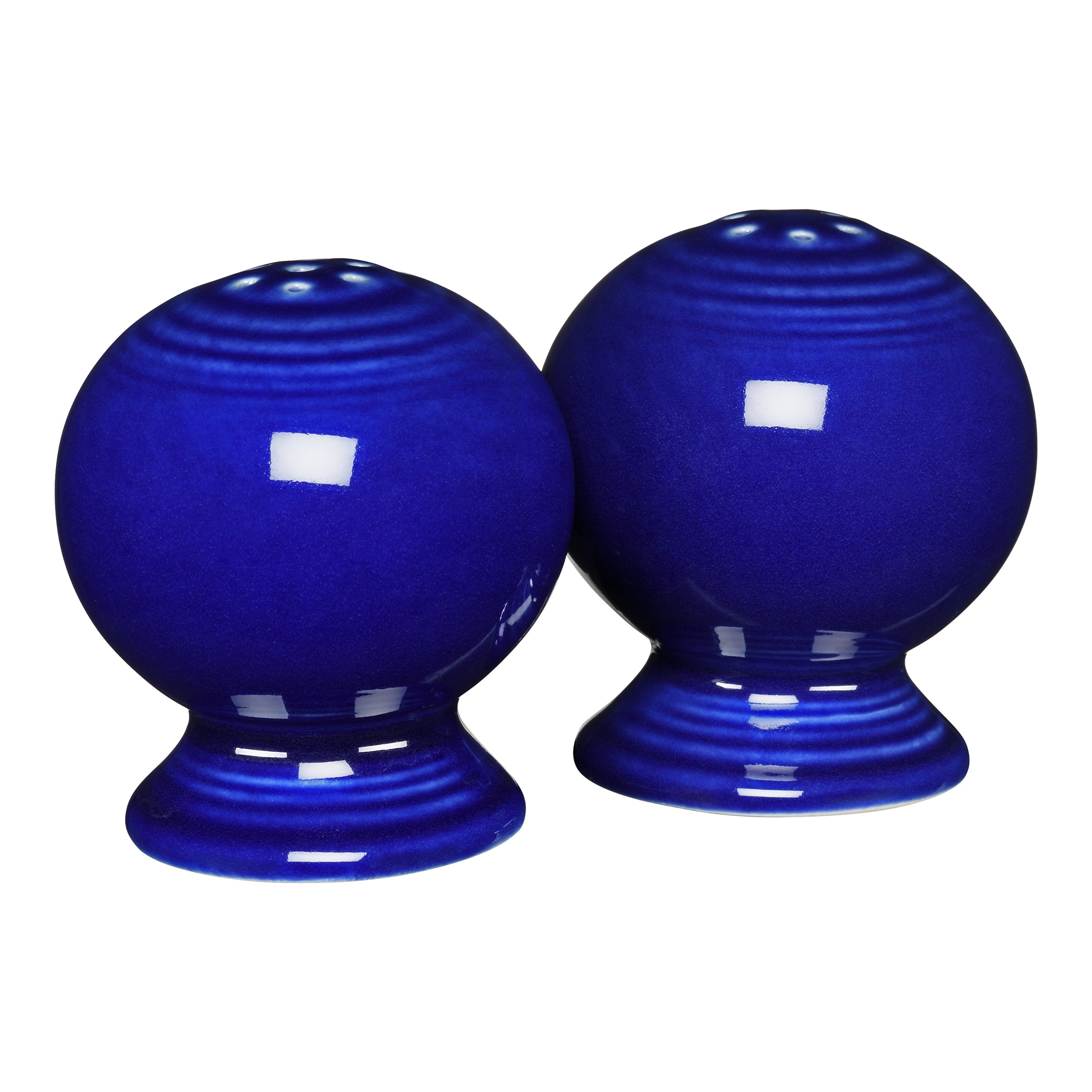 HTF Fiestaware hot LILAC ball salt and pepper shakers