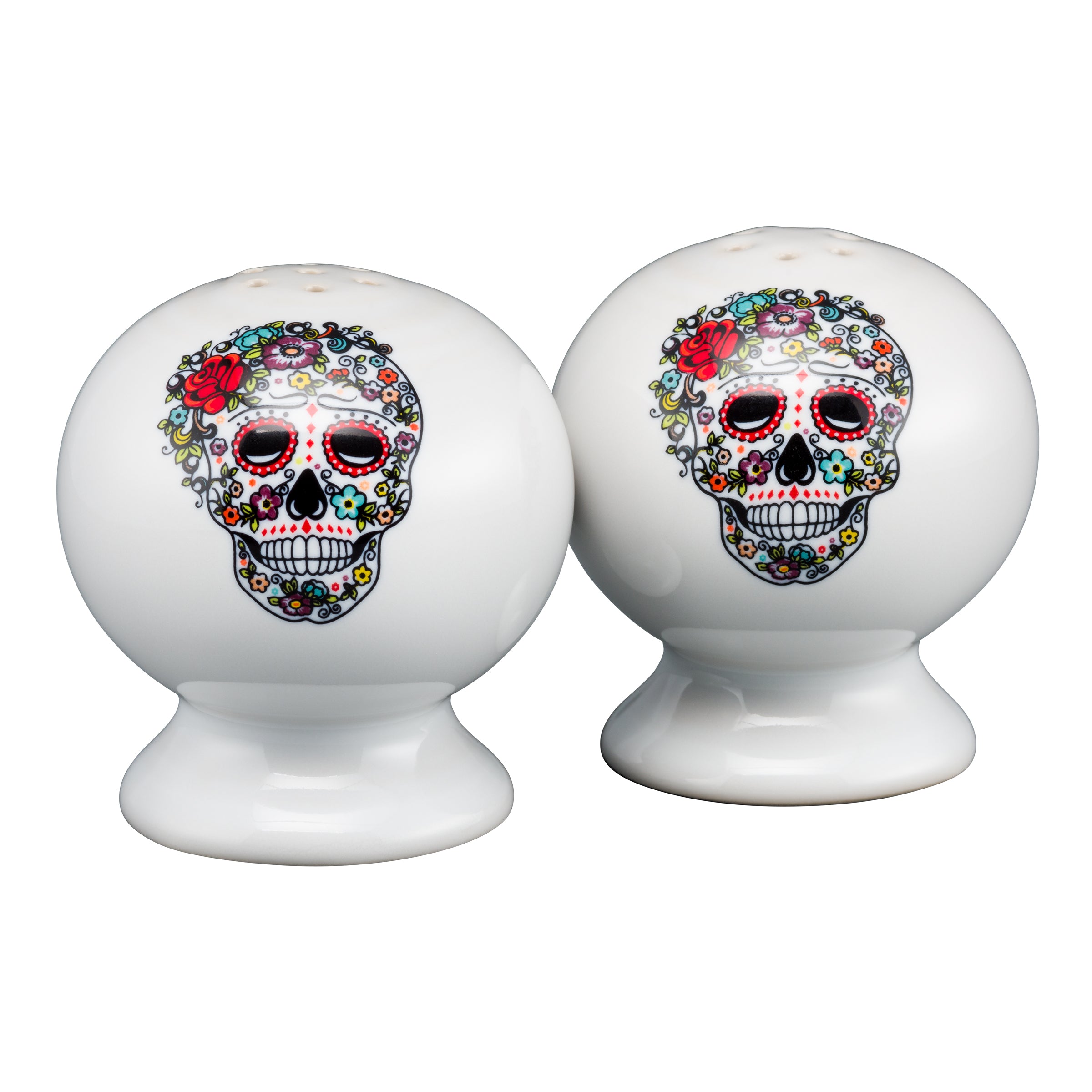 Skull salt & pepper set shops