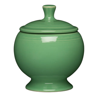 meadow green fiesta individual sugar container made in the USA